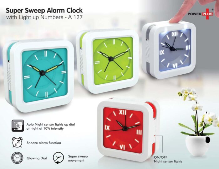 Super Sweep Alarm Clock