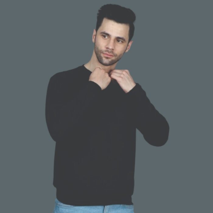 Men's High Neck Full Sleeves Sweatshirt 2