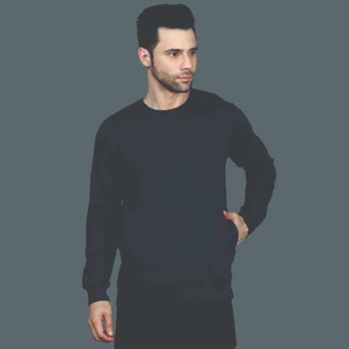 Men's High Neck Full Sleeves Sweatshirt 3