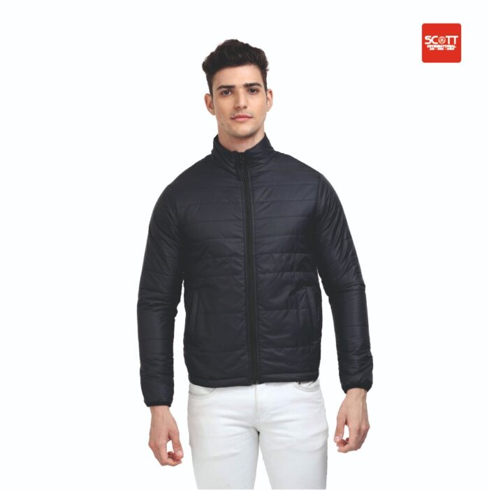 Scott Thermowrap Jacket Full Sleeve Navy Blue