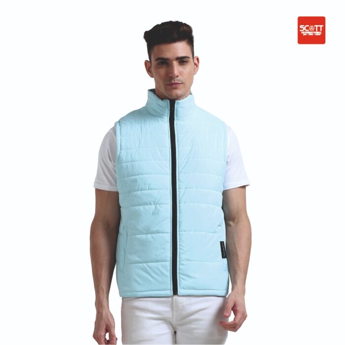 Scott Thermowrap Jacket Half Sleeve Sky Blue