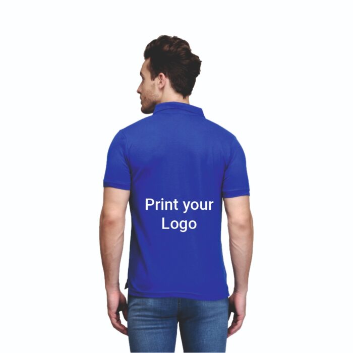 T-Shirt Royal Blue Back